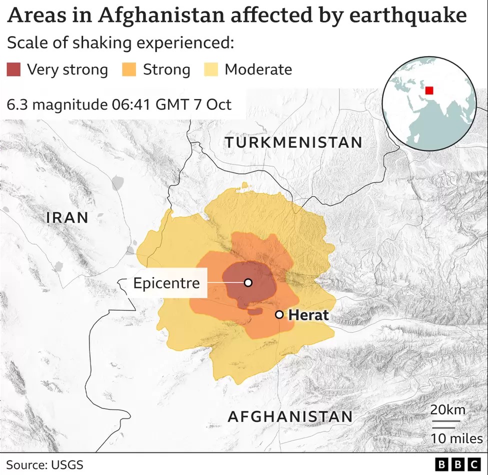 Earthquake in Afghanistan Center for Global Health Mass General